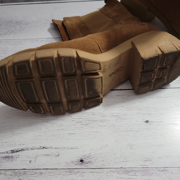 Gabor, Lion Boot, Carmel Suede, 9 - Picture 4 of 7